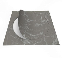 Forbo Allura Material 63552DR7 grey marble circle фото 2 | FLOORDEALER